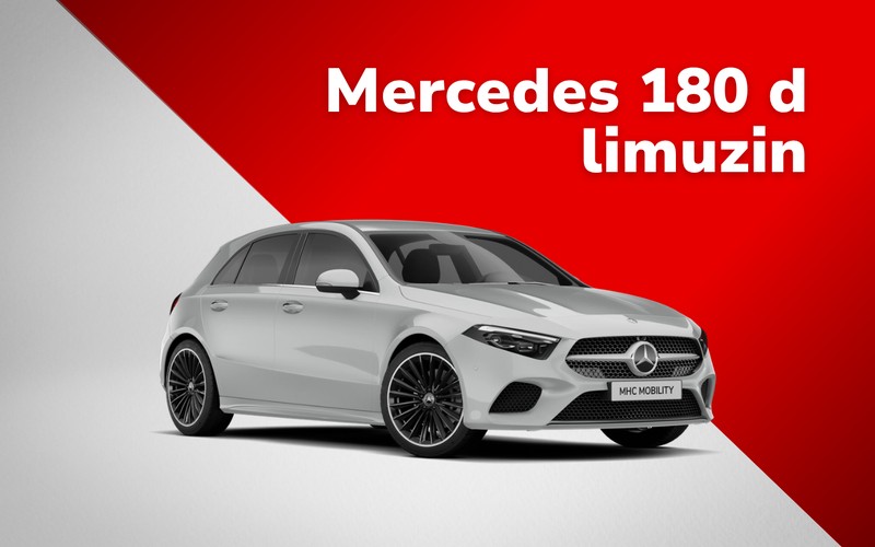 Mercedes 180 d limuzin – C PREM kategória, MHC Mobility rövid távú bérlés