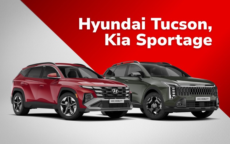Hyundai Tucson, Kia Sportage – CSUVA kategória, MHC Mobility rövid távú bérlés
