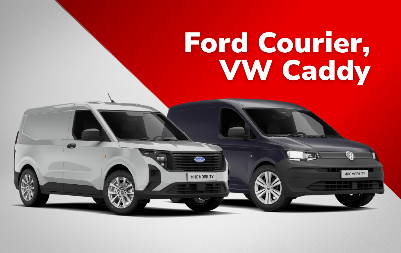 Ford Courier, VW Caddy – L1FR kategória, MHC Mobility rövid távú bérlés